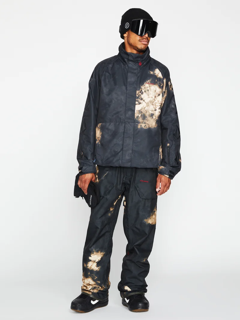 Iconic Stone Insulated Jacket - Bleach Black