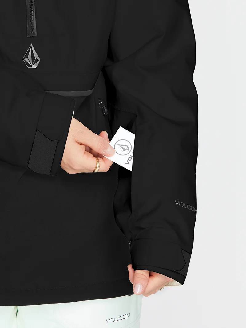 Fern Insulated Gore-Tex Pullover Jacket - Black