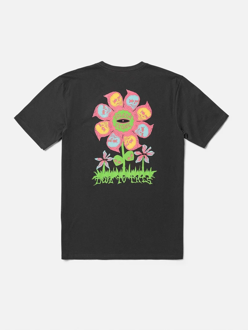 Flower Budz T-shirt - STEALTH