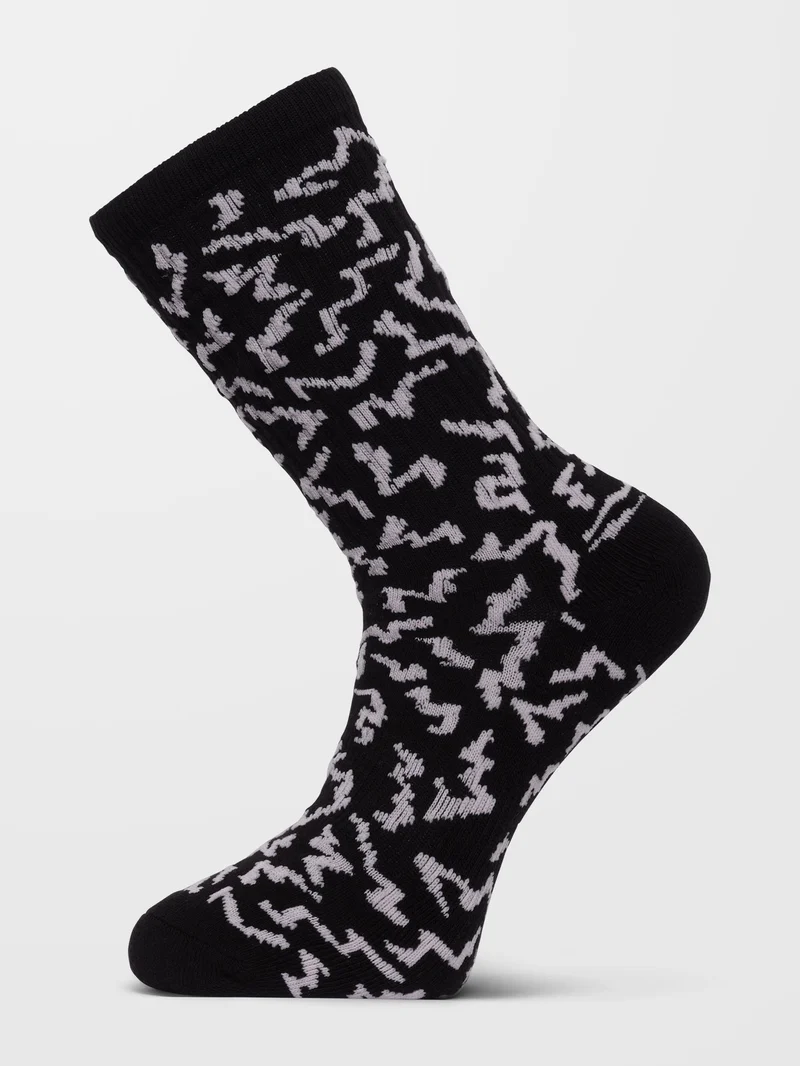 Asphalt Beach Socken - BLACK