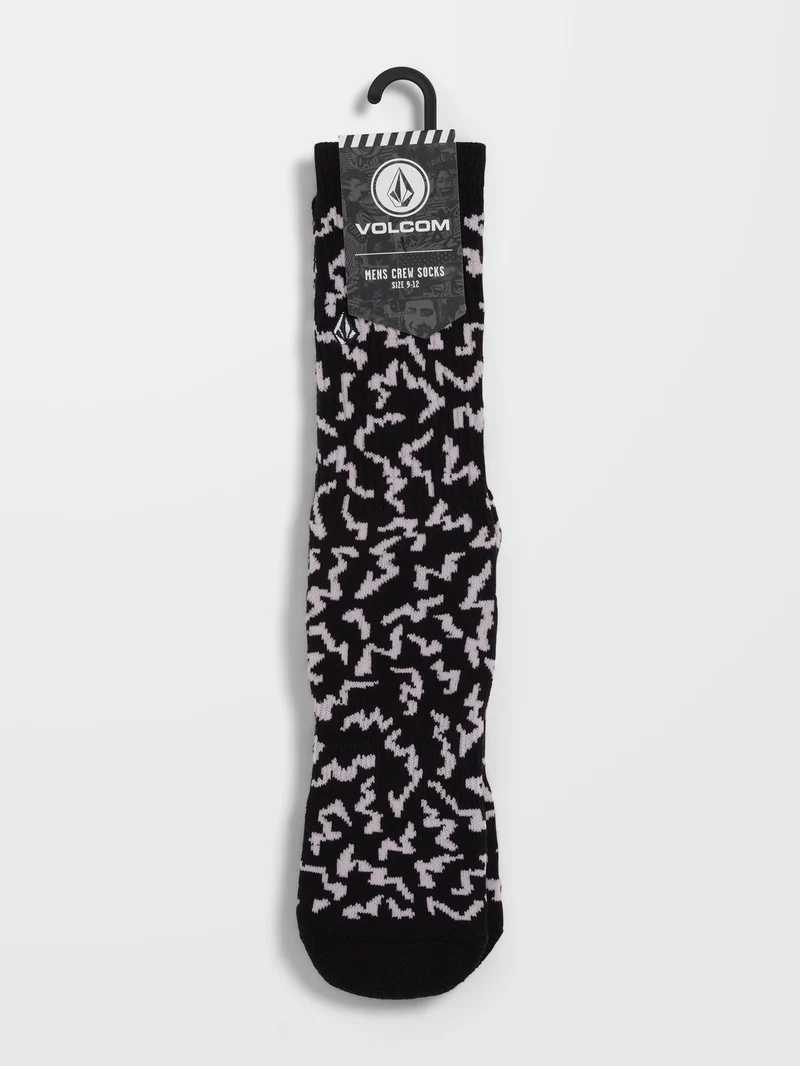 Asphalt Beach Socken - BLACK