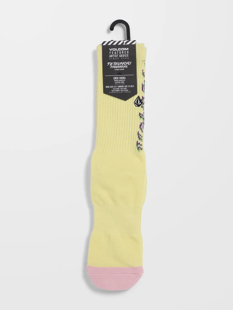 Tetsunori Socken - AURA YELLOW