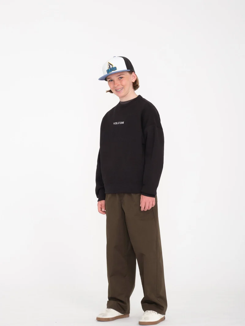 Volcom Stone Sweatshirt - BLACK - (KINDER)