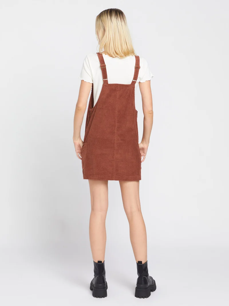 Power Chord Kleid - Chestnut Brown