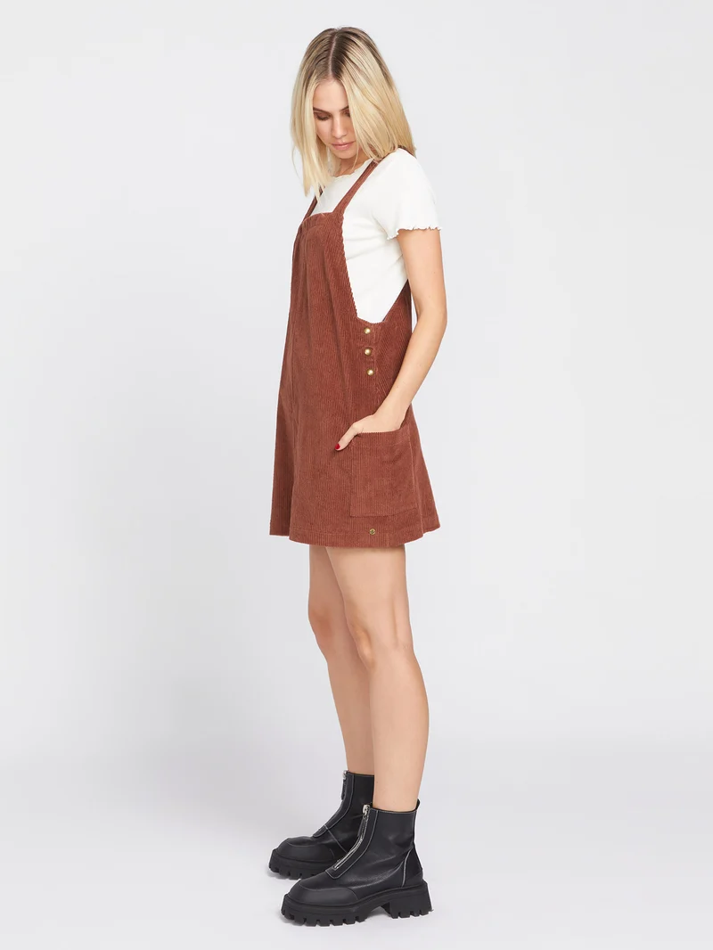 Power Chord Kleid - Chestnut Brown