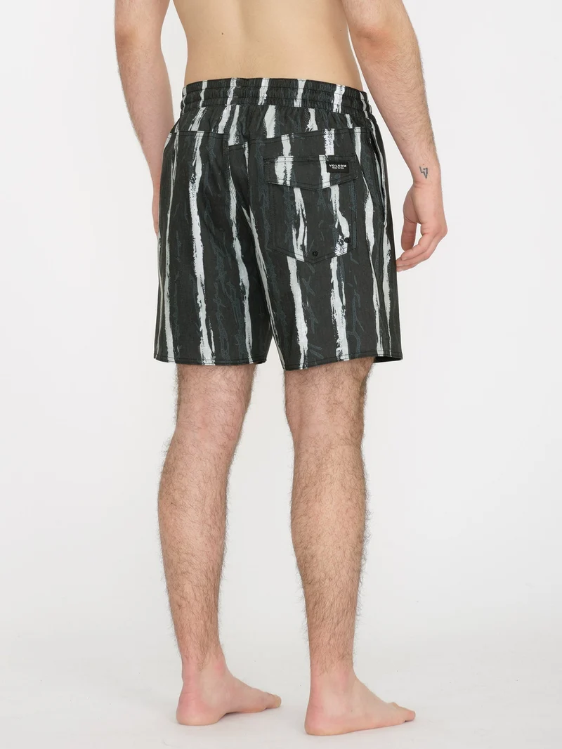 V Ent Hockey Dad Trunk 17" Boardshort - BLACK