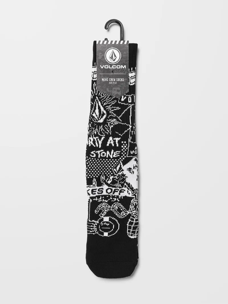 Stoney Shred Socken - White