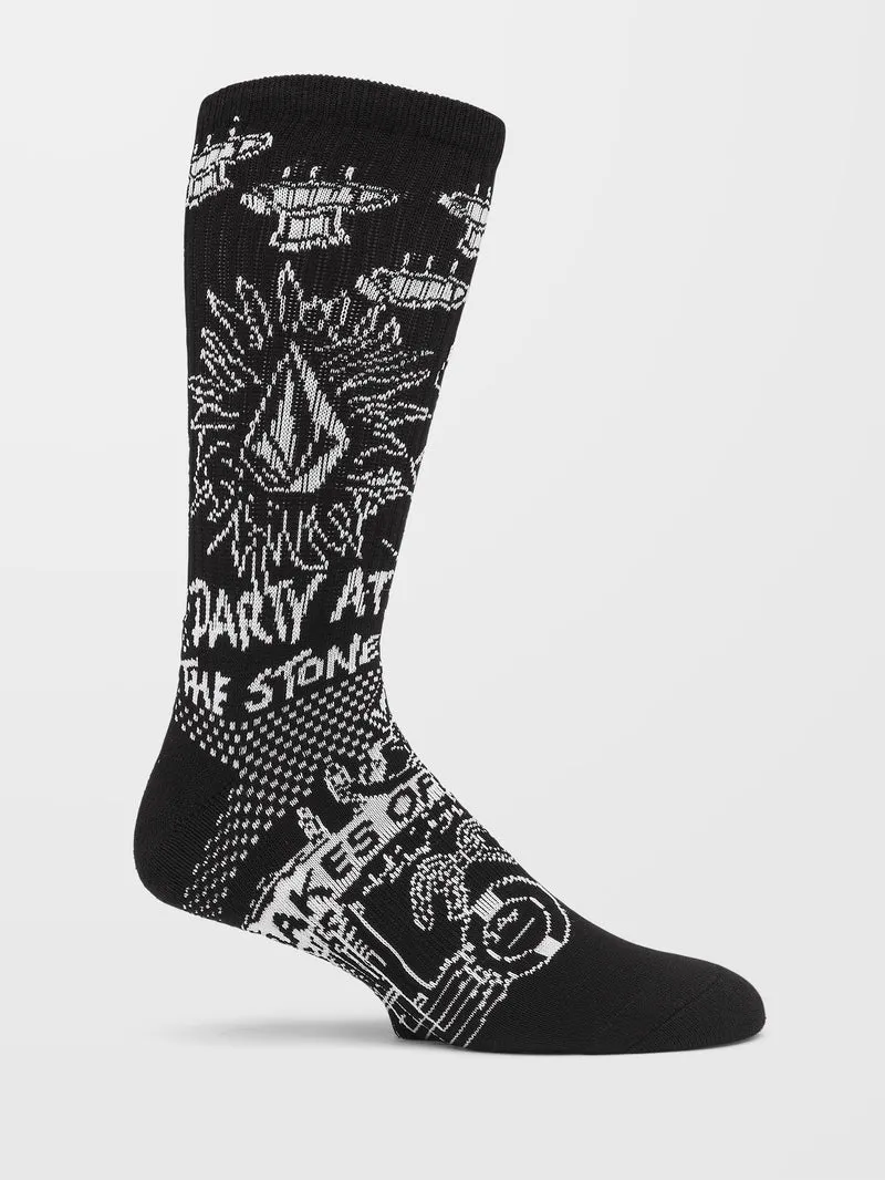 Stoney Shred Socken - White