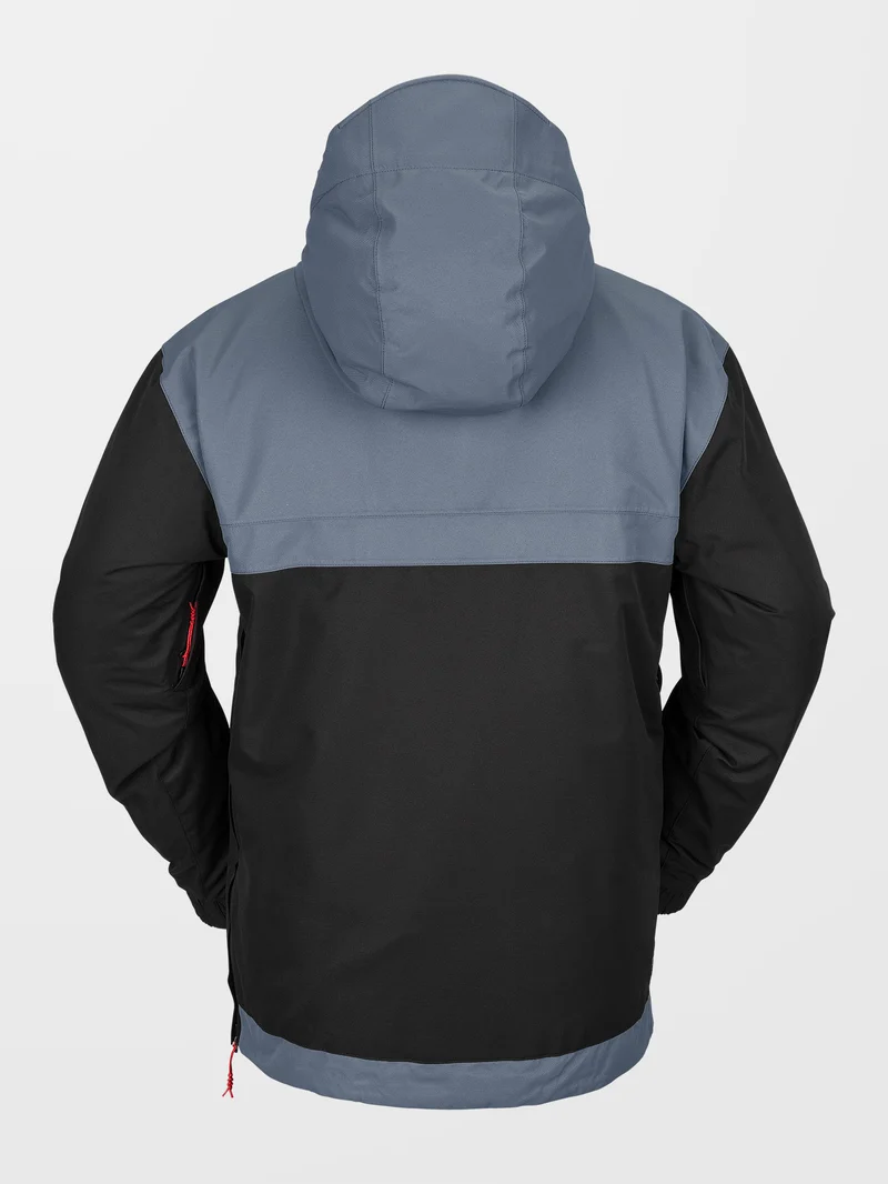 Longo Pullover Jacket - Black
