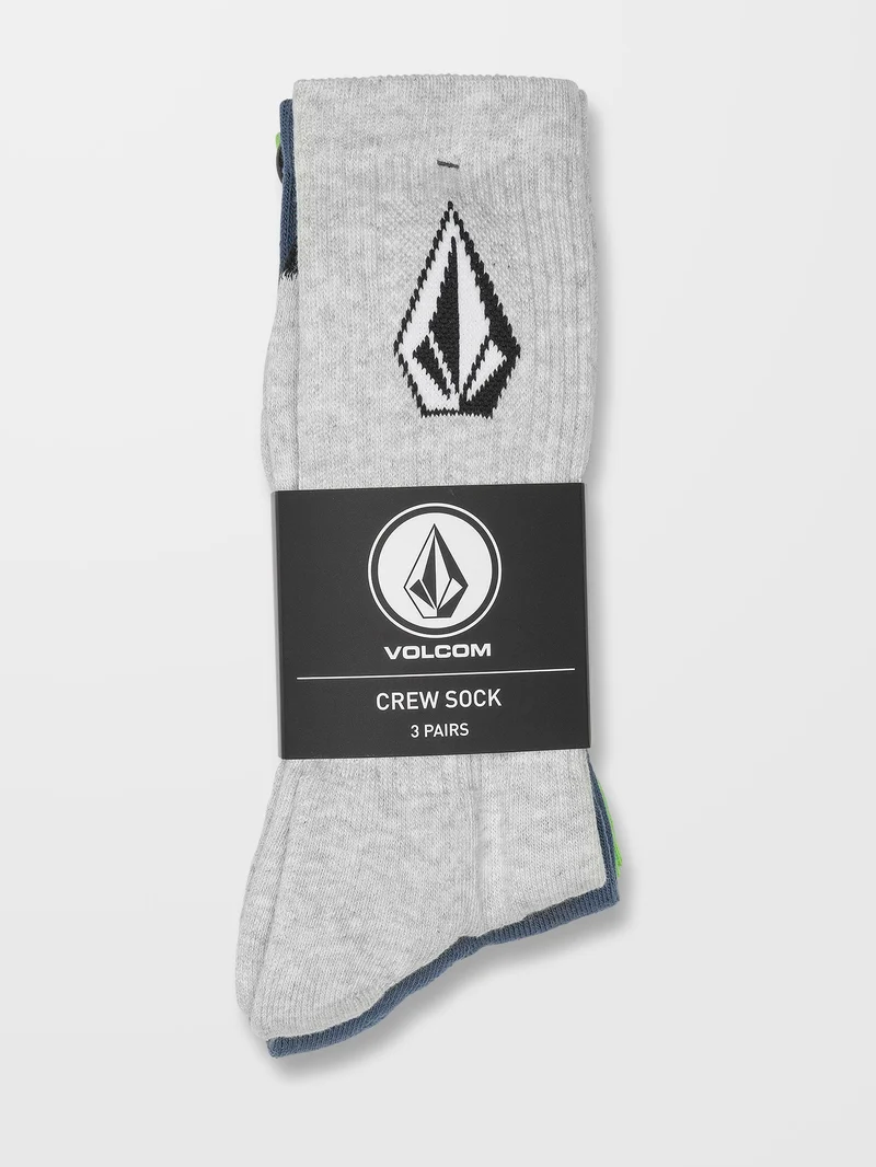 Full Stone Socken (3er Pack) - STONE BLUE