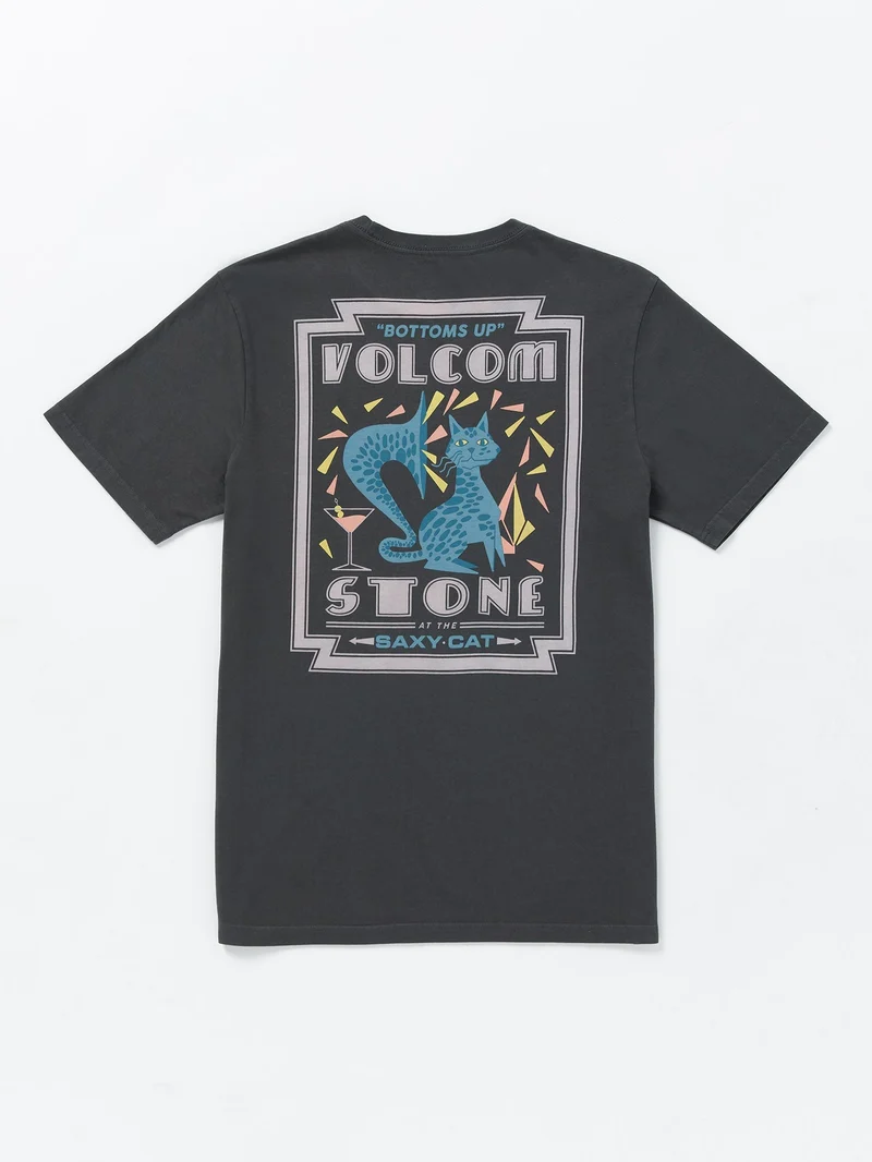 Saxy Cat T-shirt - STEALTH