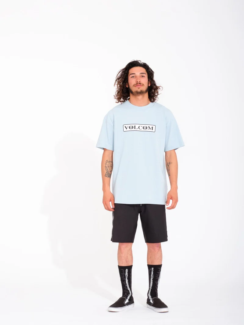 V Ent Stone X2 T-shirt - CELESTIAL BLUE