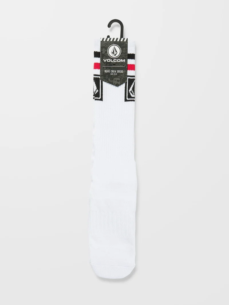Ramp Stone Skate Socken - WHITE