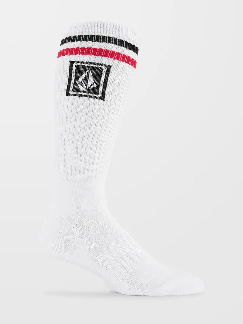 Ramp Stone Skate Socken - WHITE