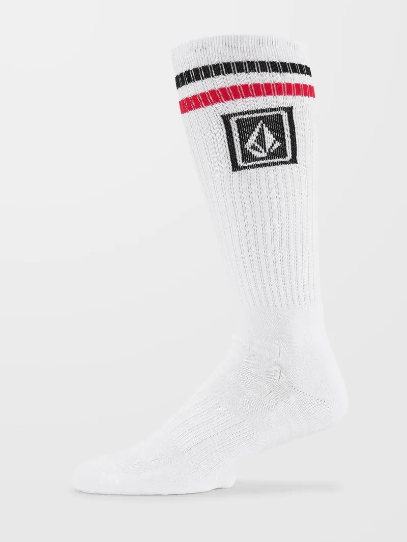 Ramp Stone Skate Socken - WHITE