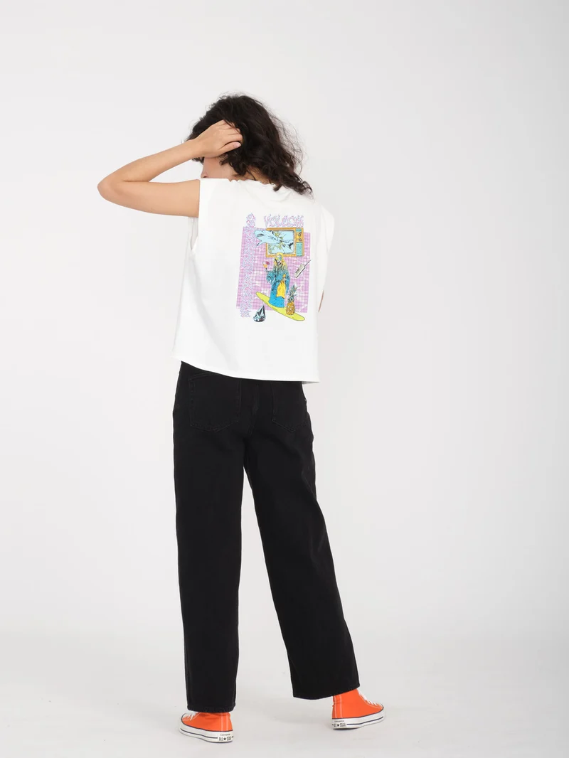 Frenchsurf Top - STAR WHITE
