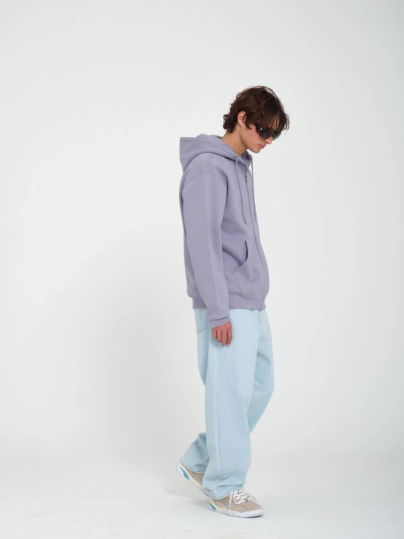 Single Stone Zip - VIOLET DUST