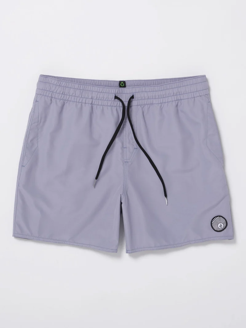 Lido Solid Trunk 16" Boardshort - VIOLET DUST