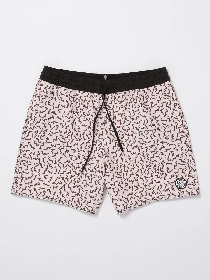 Asphalt Beach Trunk 17" Boardshort - LILAC ASH