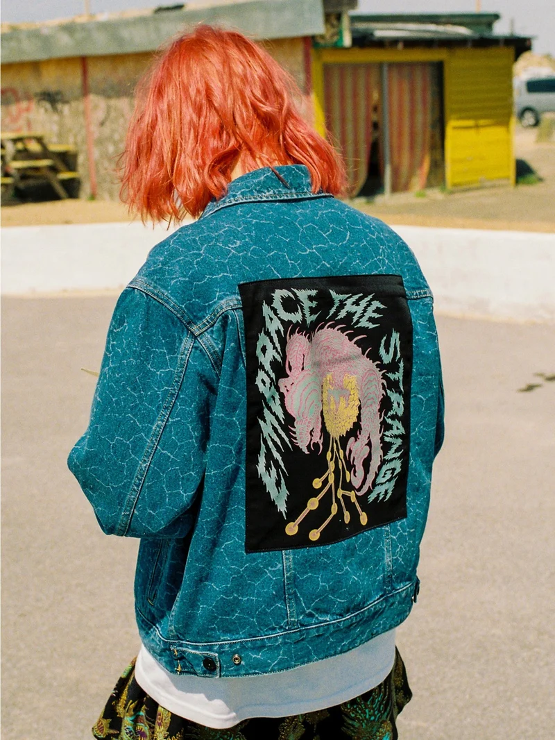 Tetsunori Denim Jacke - LAZER