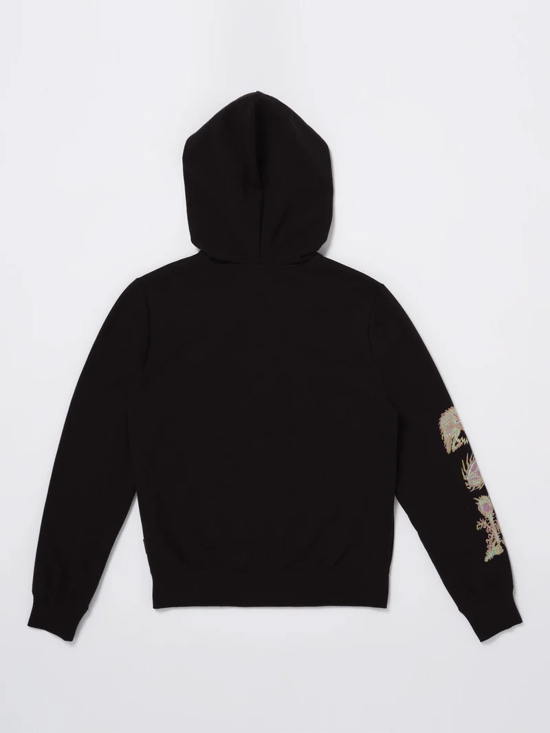 Tetsunori Full Zip Kapuzenpullover - BLACK - (KINDER)