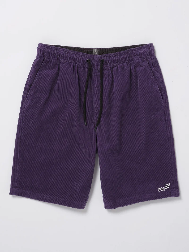 Outer Spaced 21" Shorts - DEEP PURPLE