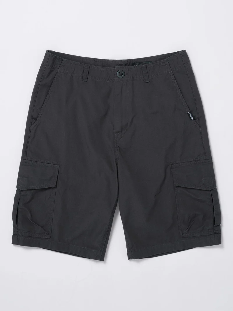 Grande Barracks 22" Cargo Shorts - ASPHALT BLACK