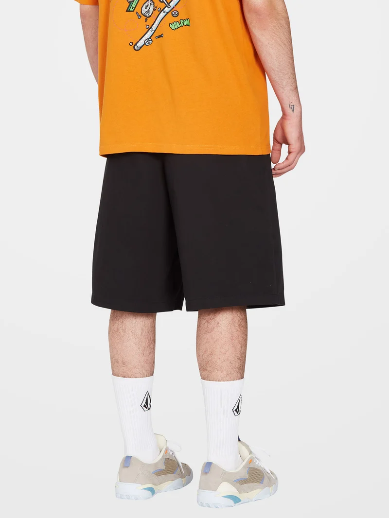 Loose Truck Shorts - BLACK