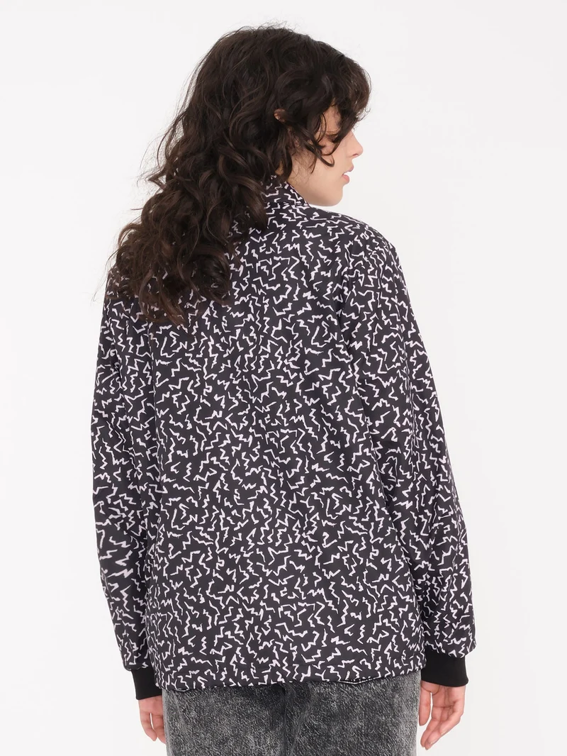 Surfpunk Coach Jacke - BLACK