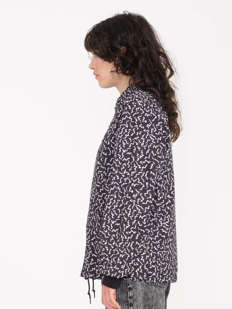 Surfpunk Coach Jacke - BLACK