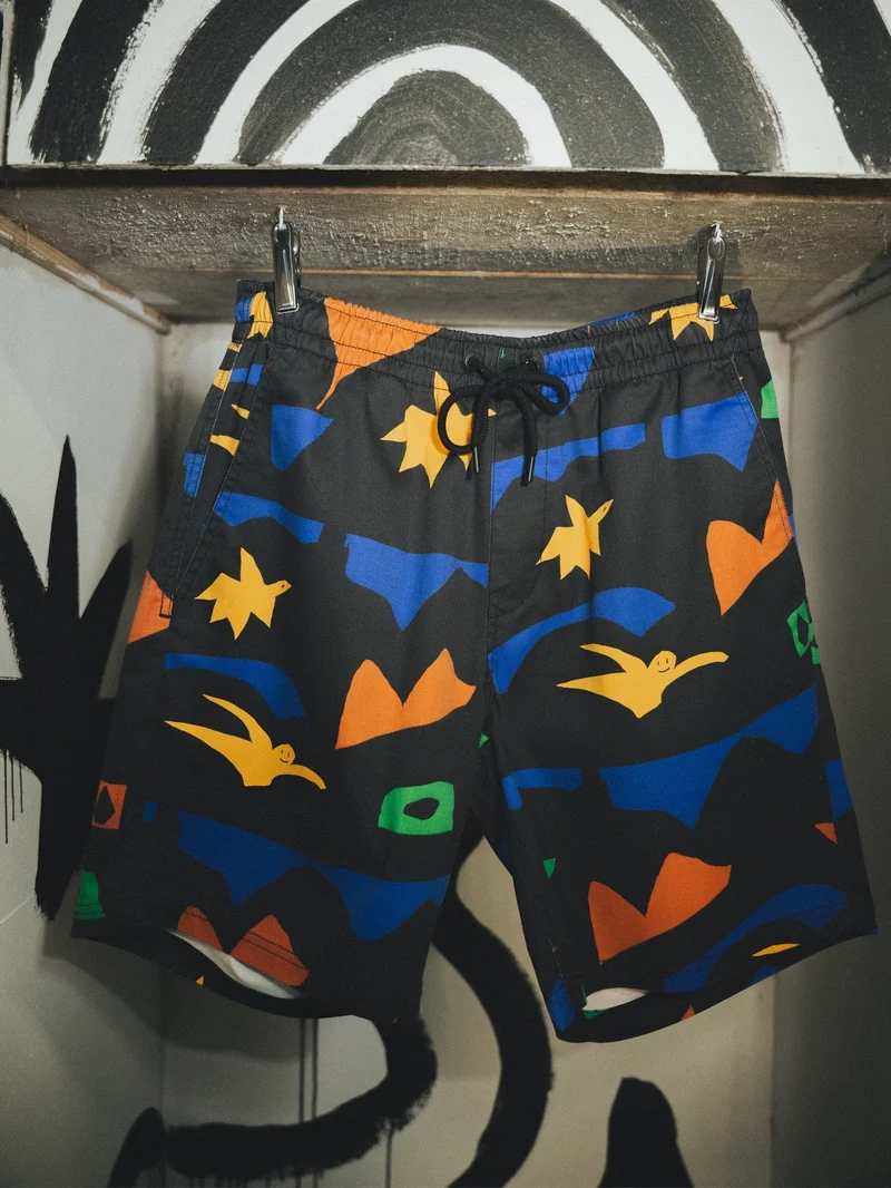 Arthur Longo 18" Shorts - BLACK