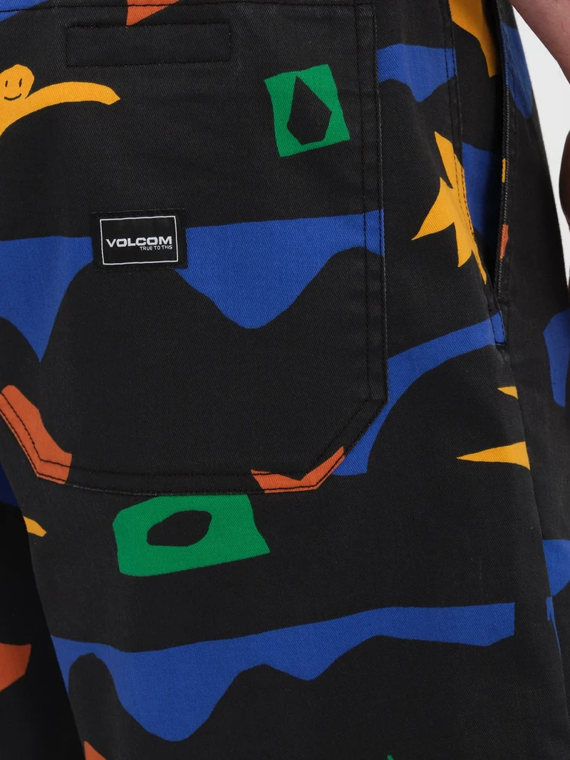 Arthur Longo 18" Shorts - BLACK