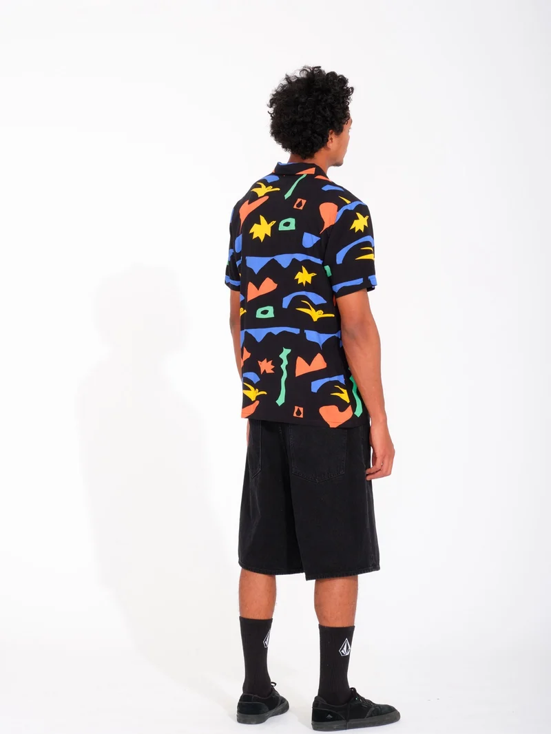 Arthur Longo Hemd - BLACK