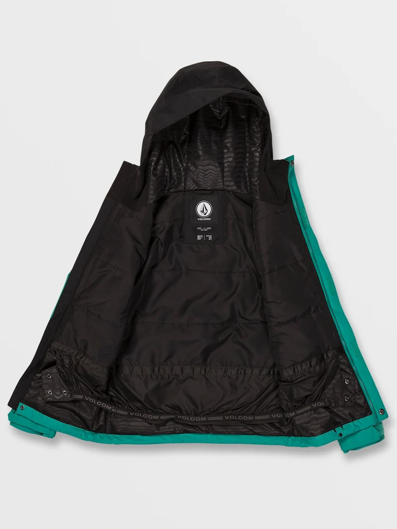 Stone.91 Insulated Jacke - VIBRANT GREEN - (KINDER)