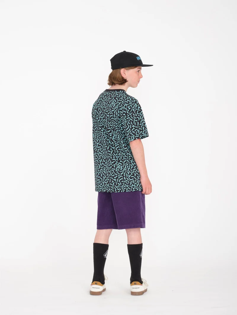 Outer Spaced Shorts - DEEP PURPLE - (KINDER)