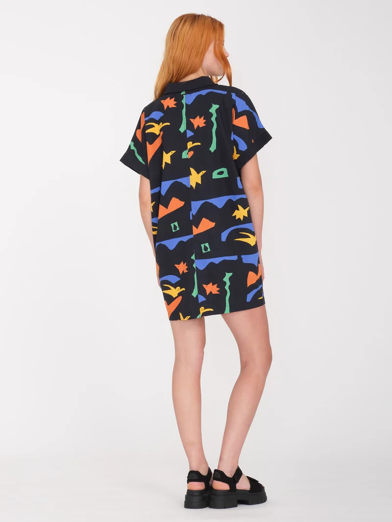 Arthur Longo Kleid - BLACK