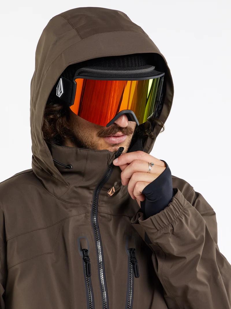 Guch Stretch Gore-Tex Jacke - BROWN