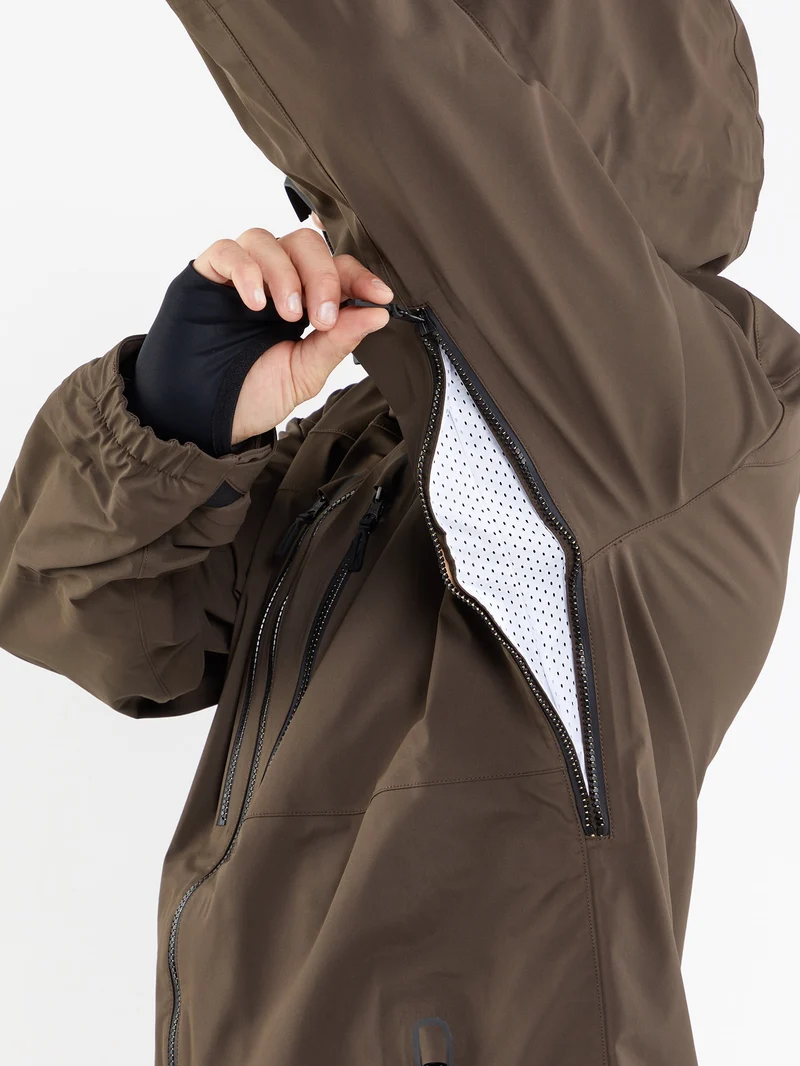 Guch Stretch Gore-Tex Jacke - BROWN