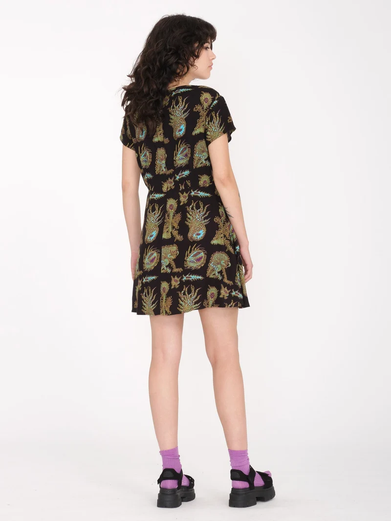 Tetsunori Kleid - BLACK