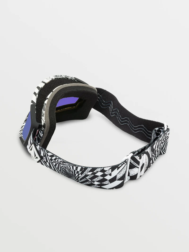 Attunga Youth Op Art Goggle (+ Bonus Lens - Yellow) - PURPLE CHROME - (KINDER)