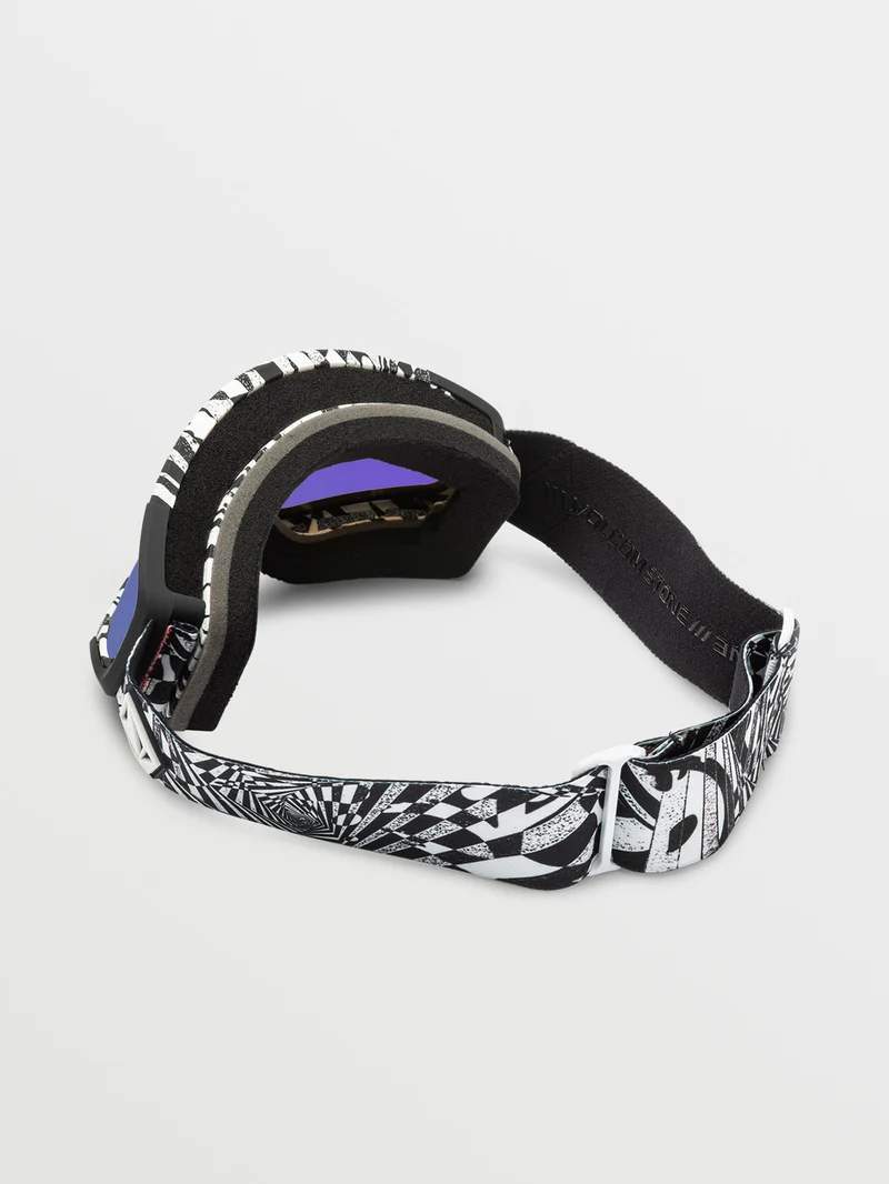 Attunga Op Art Goggle (+ Bonus Lens - Yellow) - PURPLE CHROME