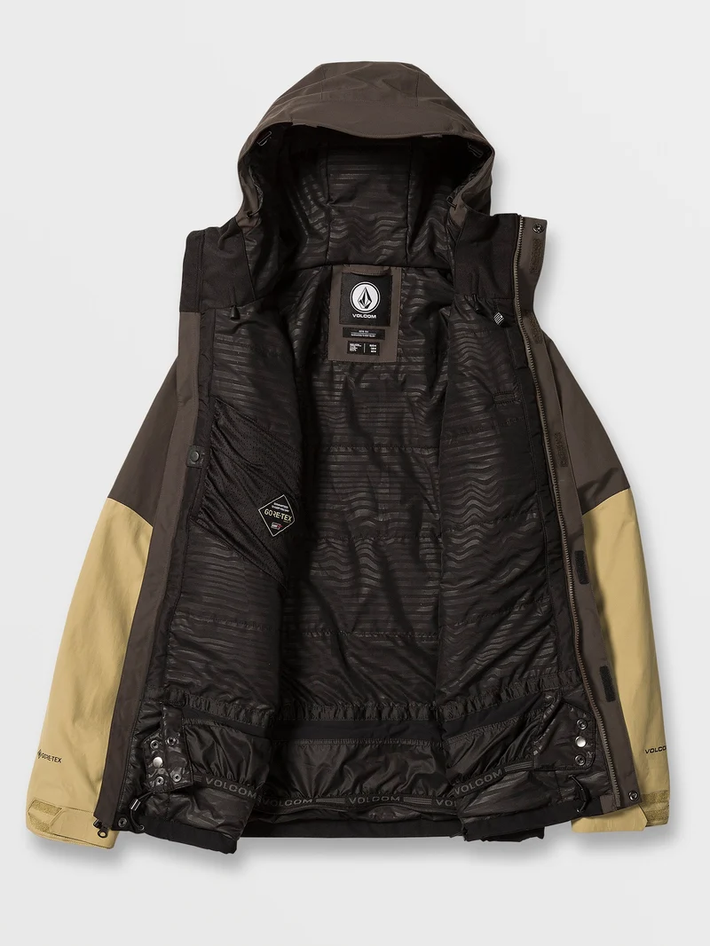 L Insulated Gore-Tex Jacke - BROWN