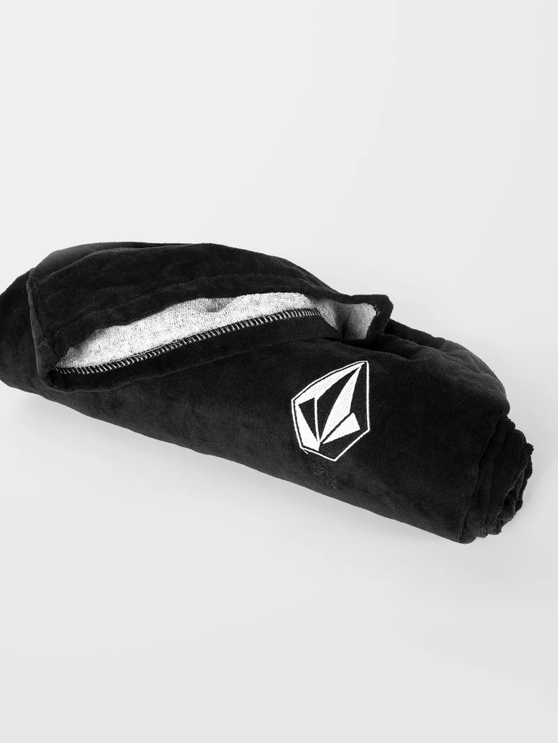 Hooded Changing Handtuch - BLACK