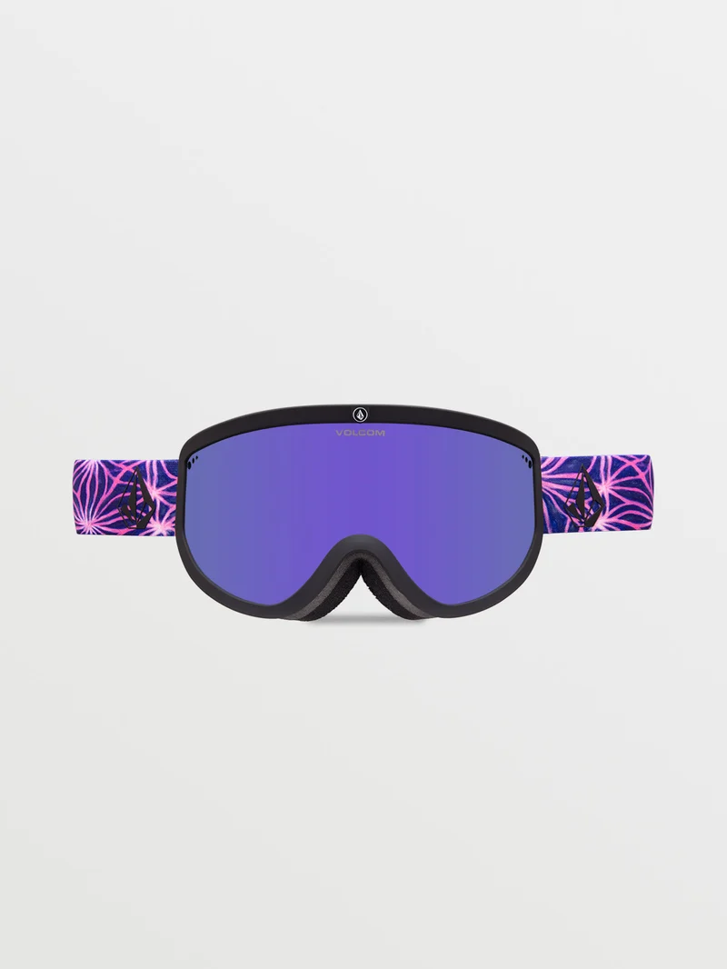 Footprints Mike Ravelson Goggle (+ Bonus Lens - Yellow) - PURPLE CHROME