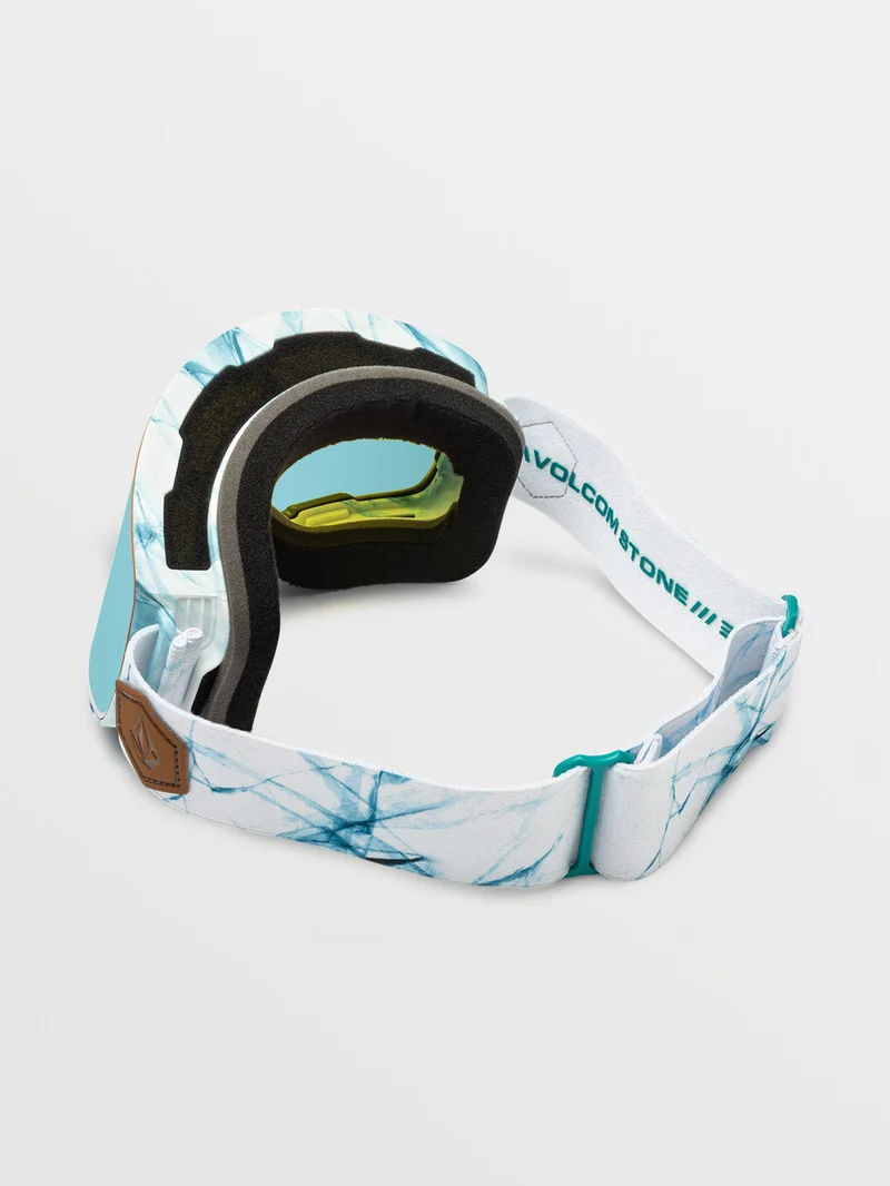 Odyssey White Ice Goggle (+ Bonus Lens Dark - Grey) - ICE CHROME