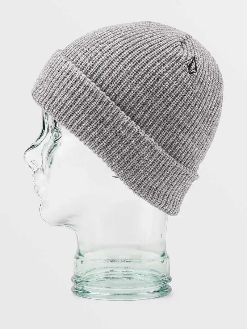 Youth Lined Beanie - HEATHER GREY - (KINDER)