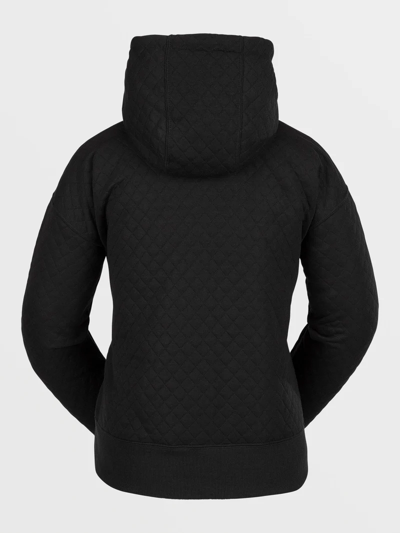 V.Co Air Layer Thermal Kapuzenpullover - BLACK