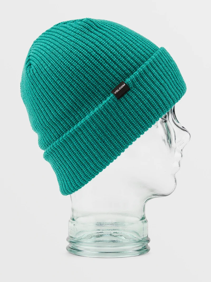 Youth Lined Beanie - VIBRANT GREEN - (KINDER)