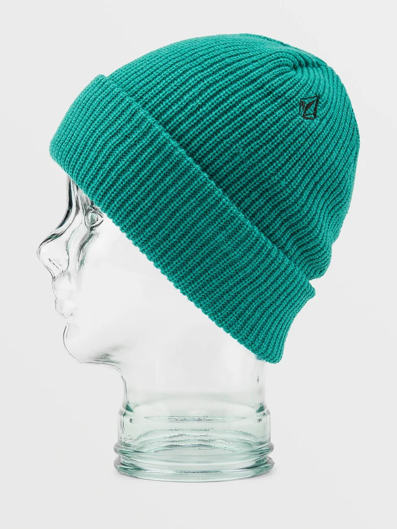 Youth Lined Beanie - VIBRANT GREEN - (KINDER)