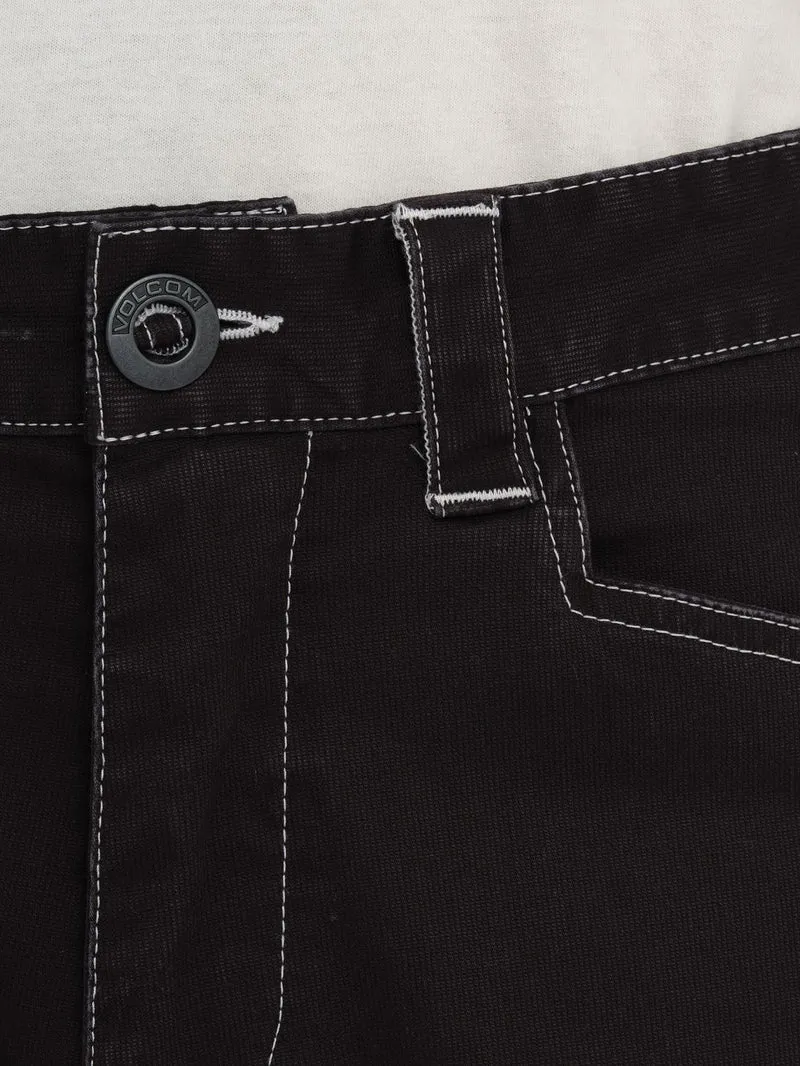 V Ent Hockey Dad 20" Shorts - BLACK